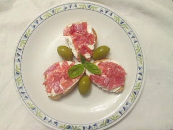 crostini tricolori